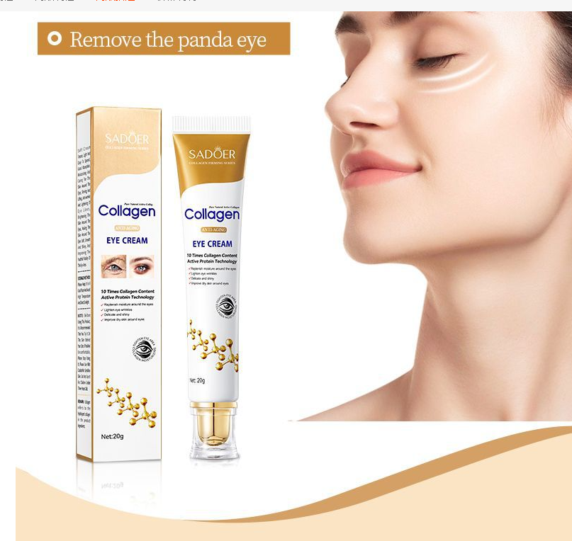 Crema de Ojos de Colágeno para Líneas Finas
