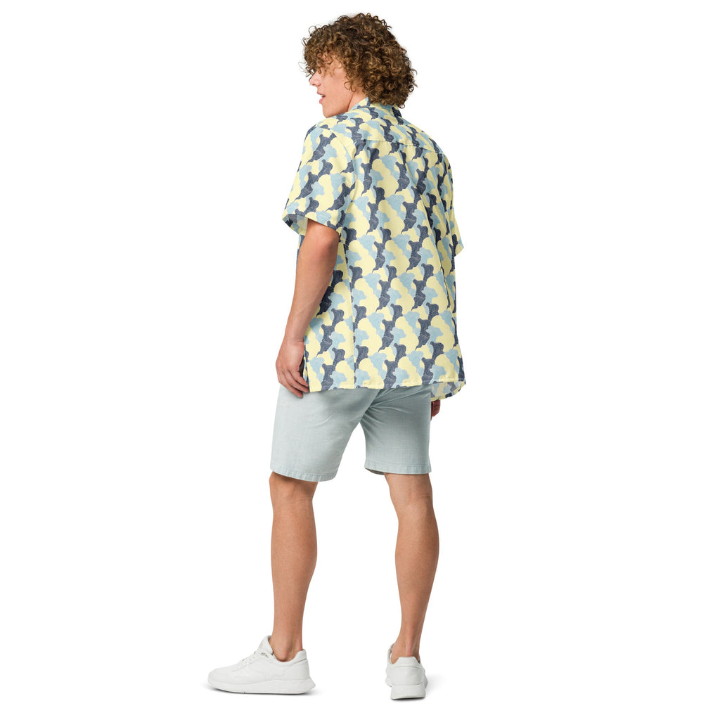 Camisa Tropical Swirl con botones