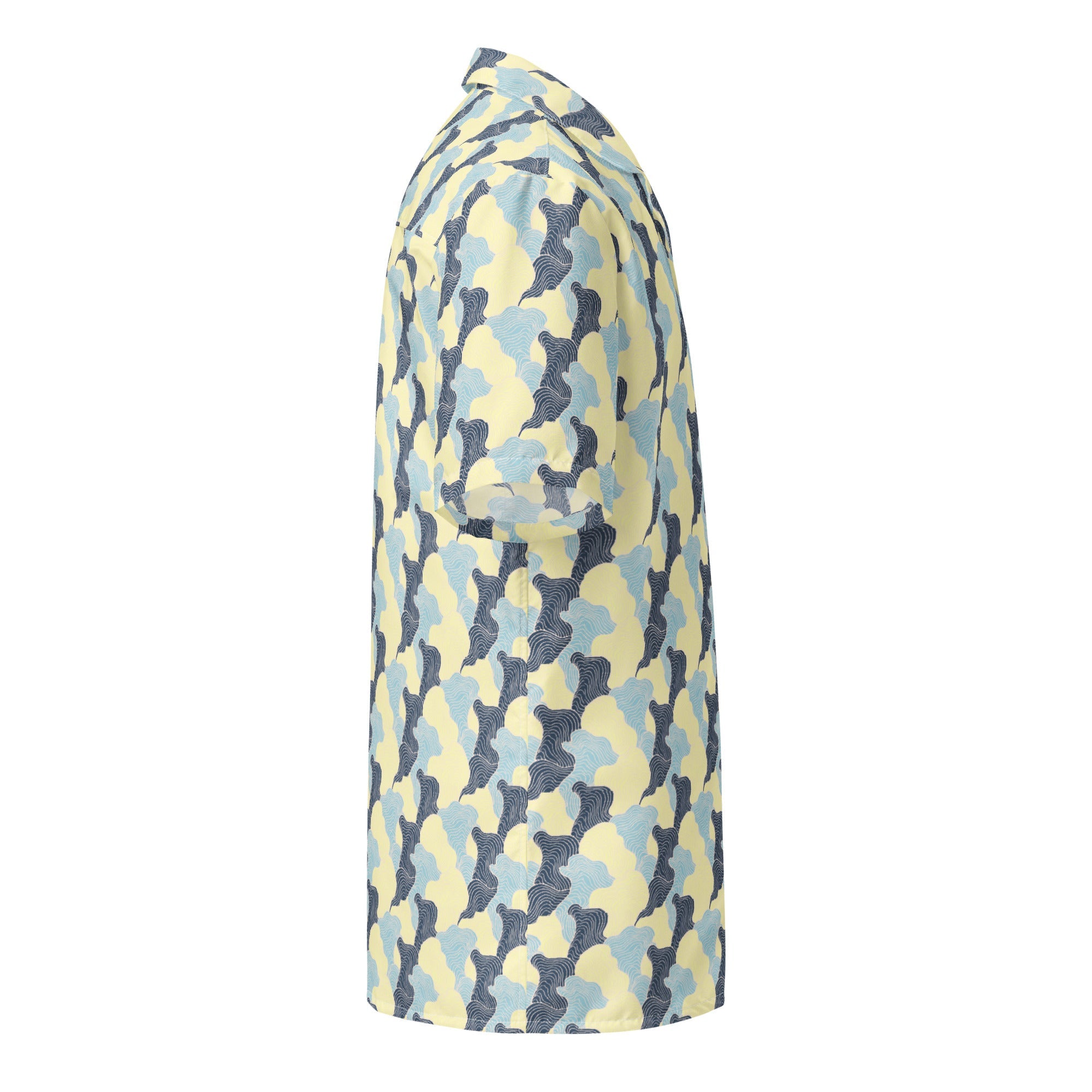 Camisa Tropical Swirl con botones