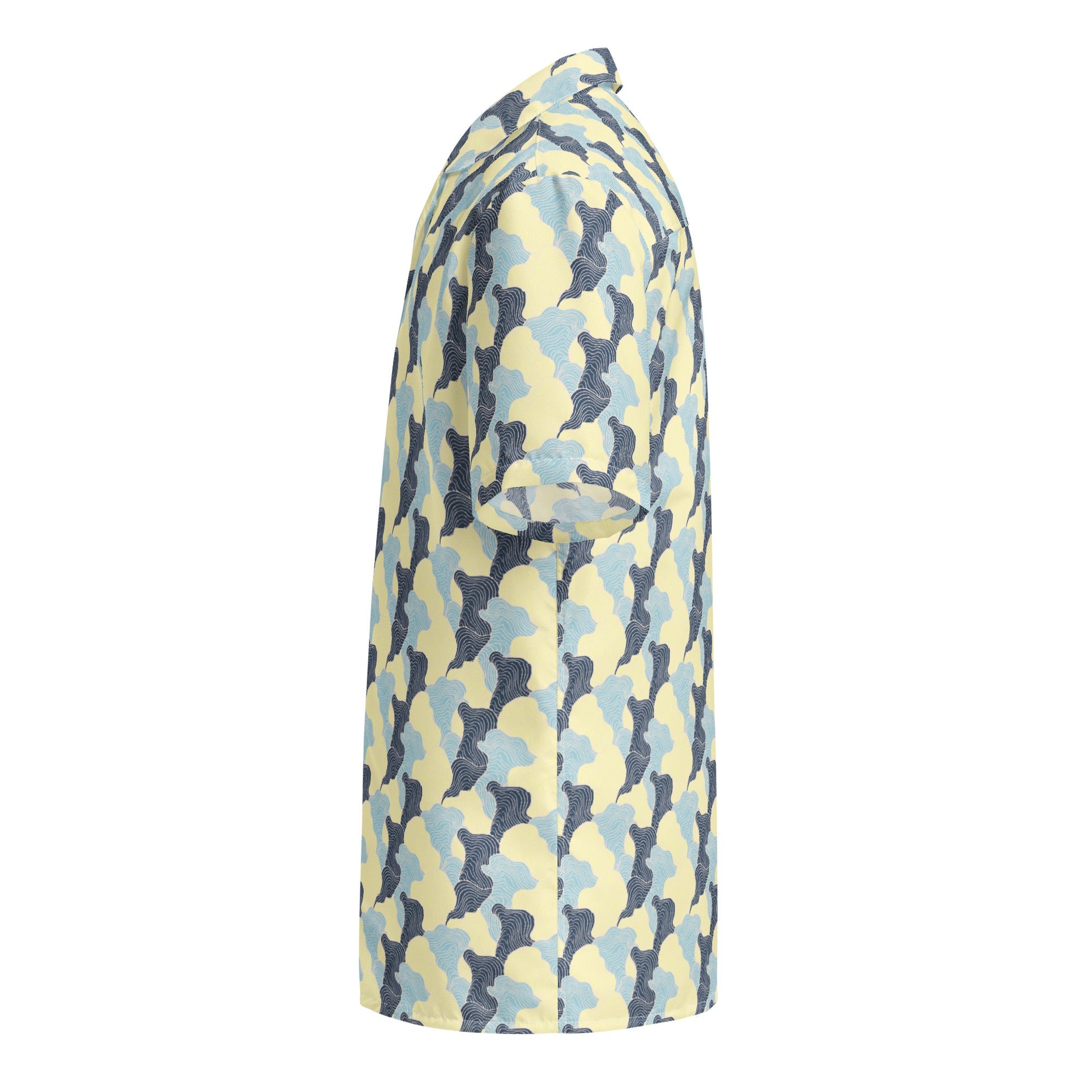 Camisa Tropical Swirl con botones