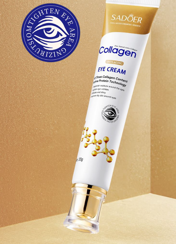 Crema de Ojos de Colágeno para Líneas Finas