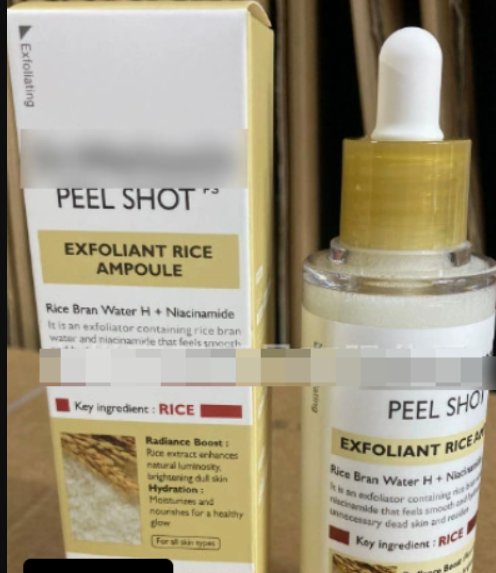 Líquido Exfoliante Hidratante de Arroz